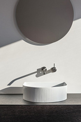 Накладная раковина Sonar 41х36,5х13 см, наружным декором, с покрытием lcc, SaphirKeramik 8.1234.3.400.112.1 Laufen